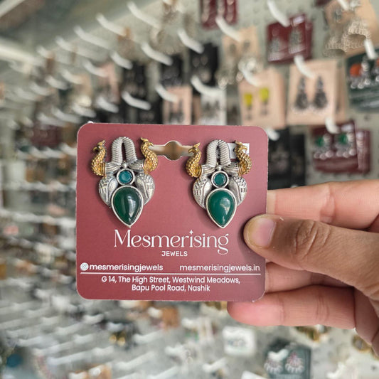 Kanchan Mor Earrings