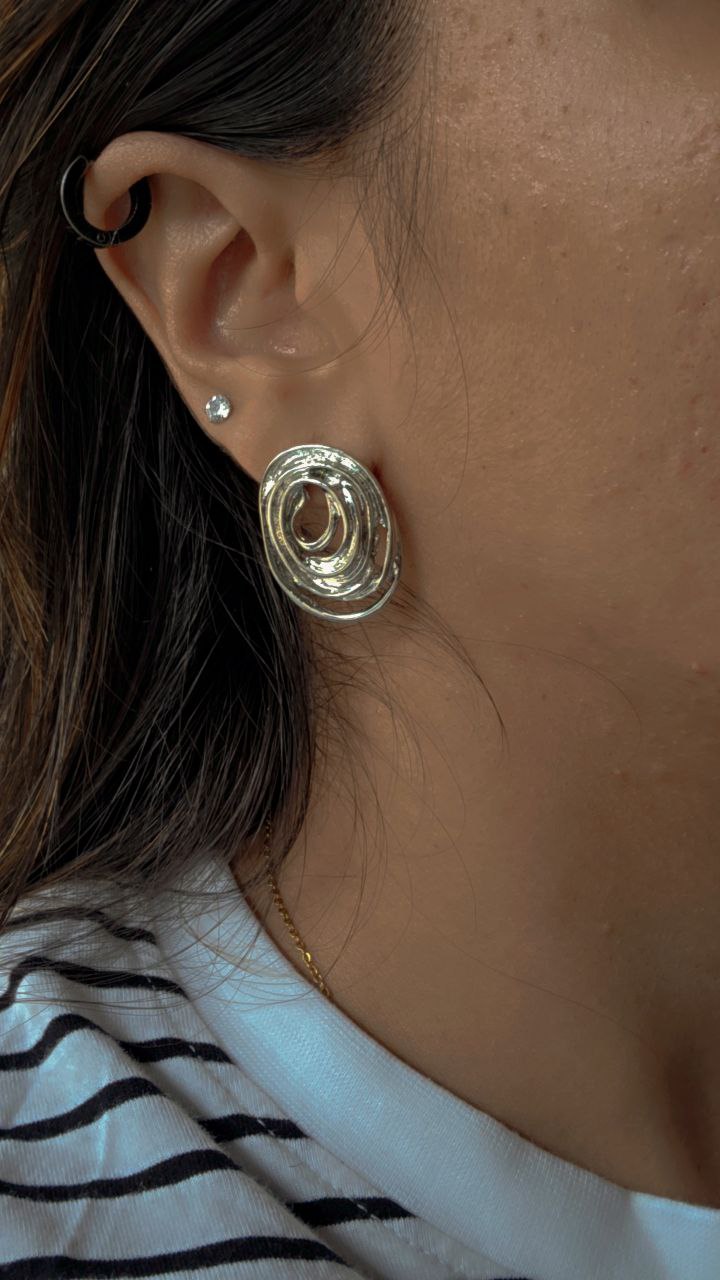 Chrome Earrings