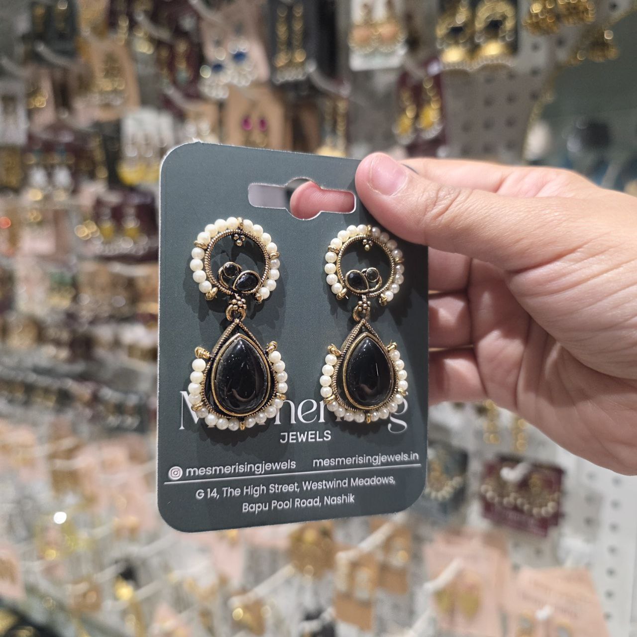 Leher Earrings