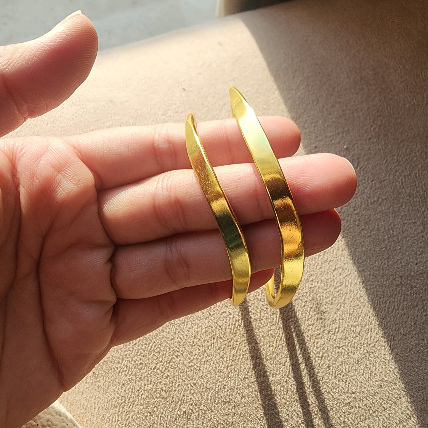 Adiva Brass Kada