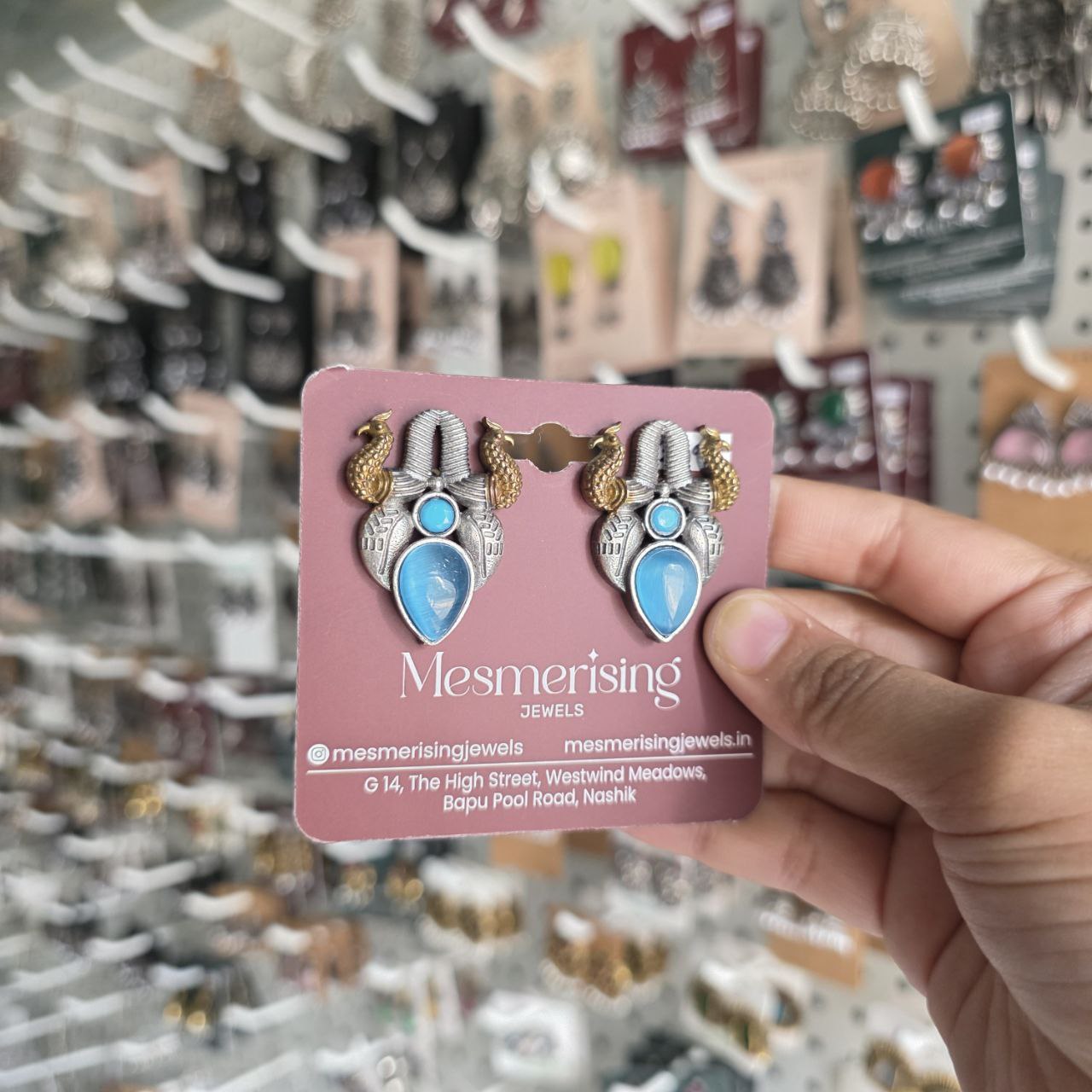 Kanchan Mor Earrings
