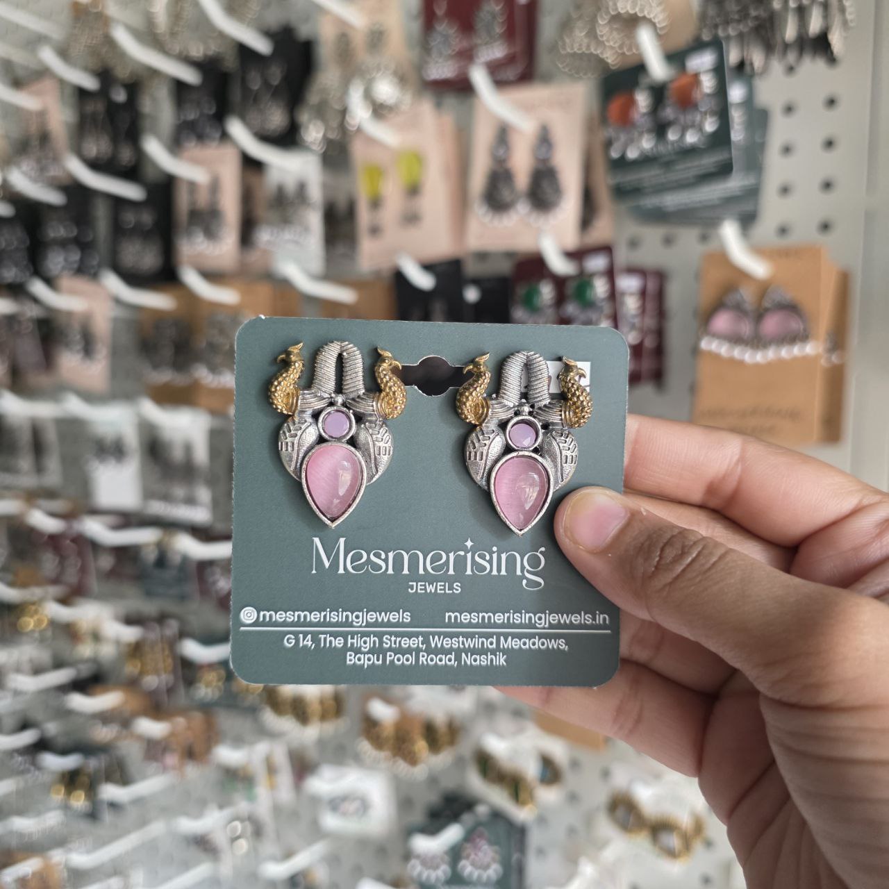 Kanchan Mor Earrings
