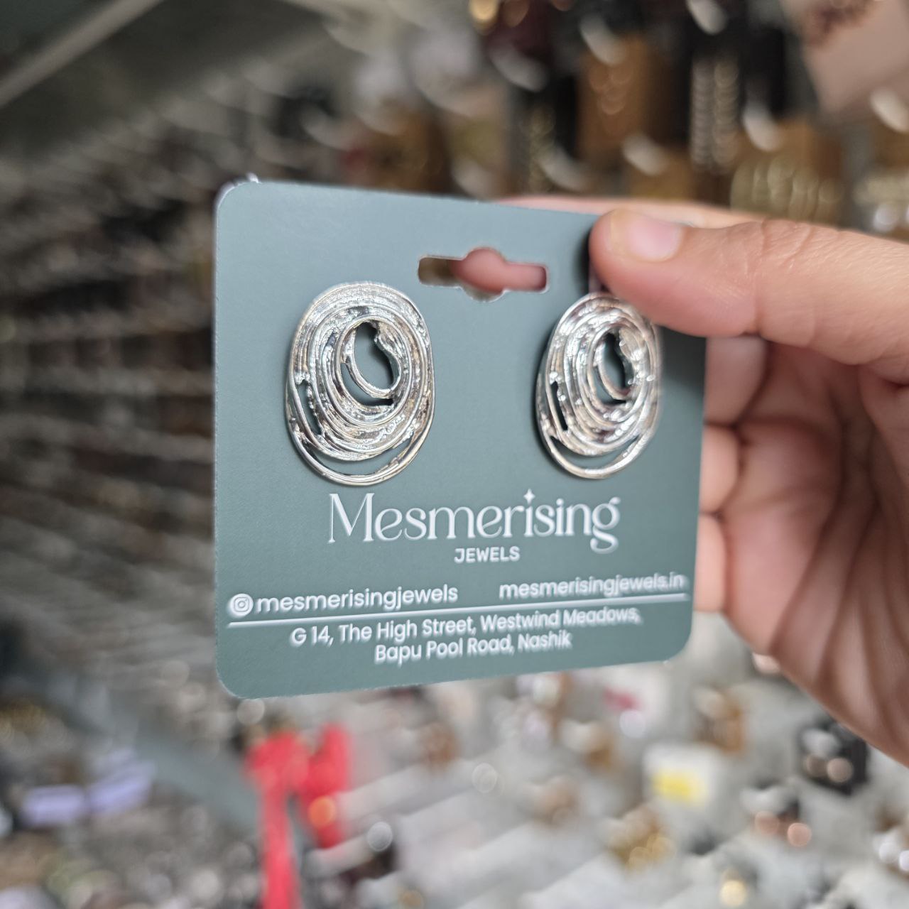 Chrome Earrings