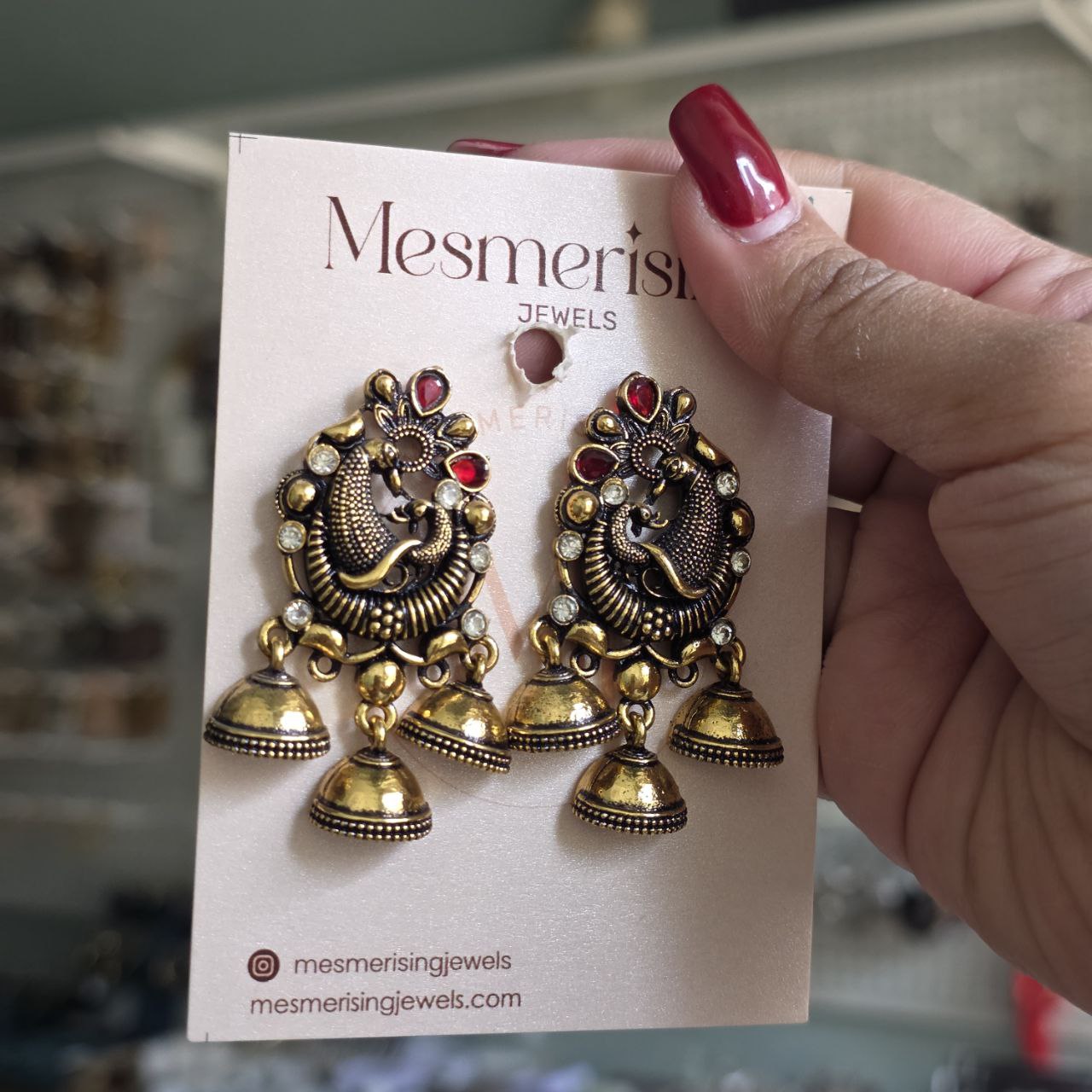 Rajmor Earrings