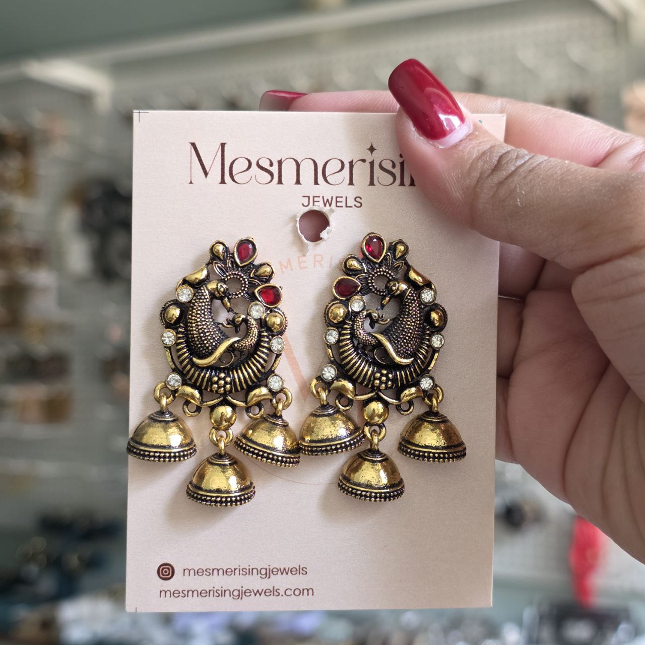 Rajmor Earrings