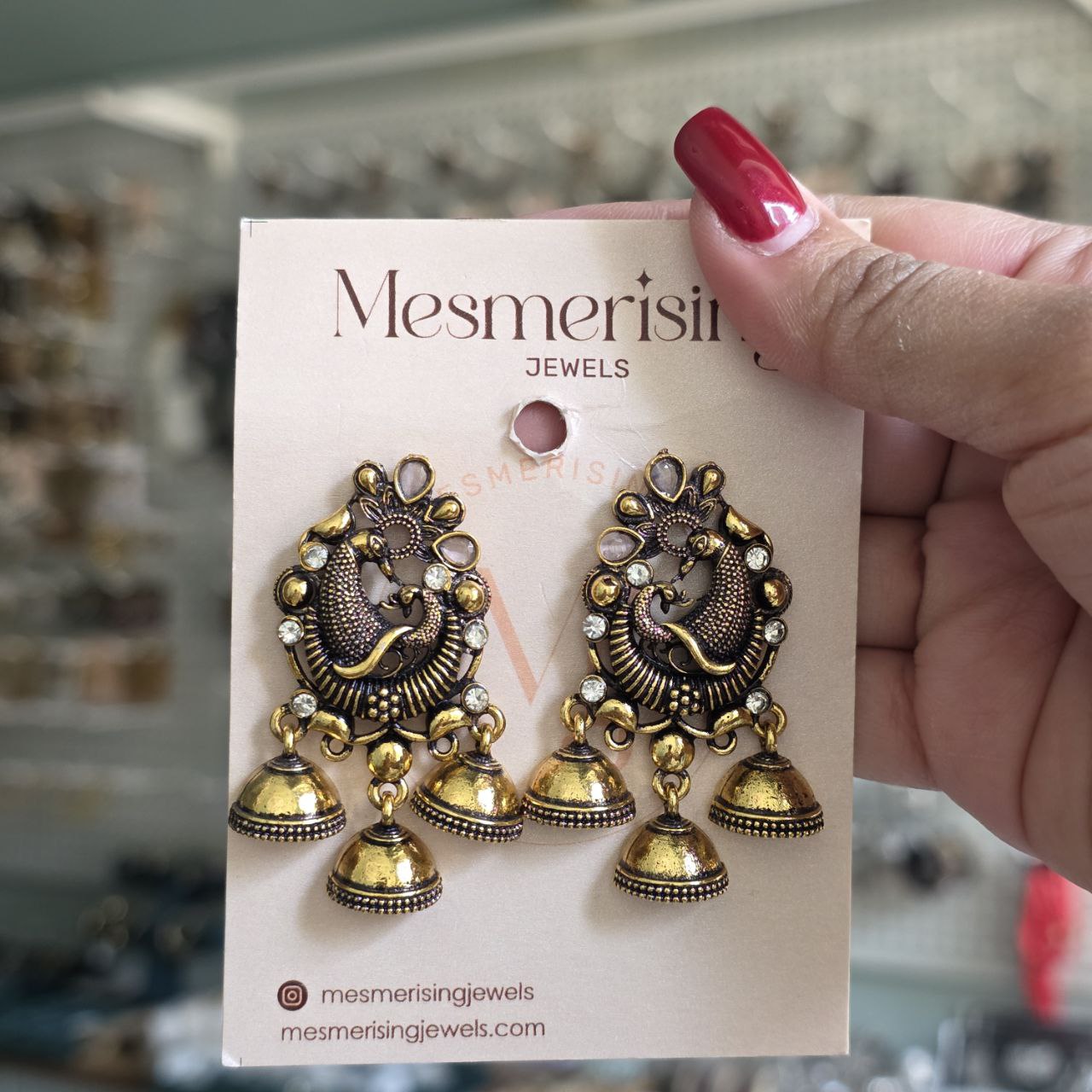 Rajmor Earrings