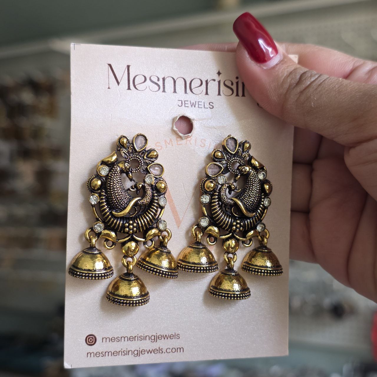 Rajmor Earrings