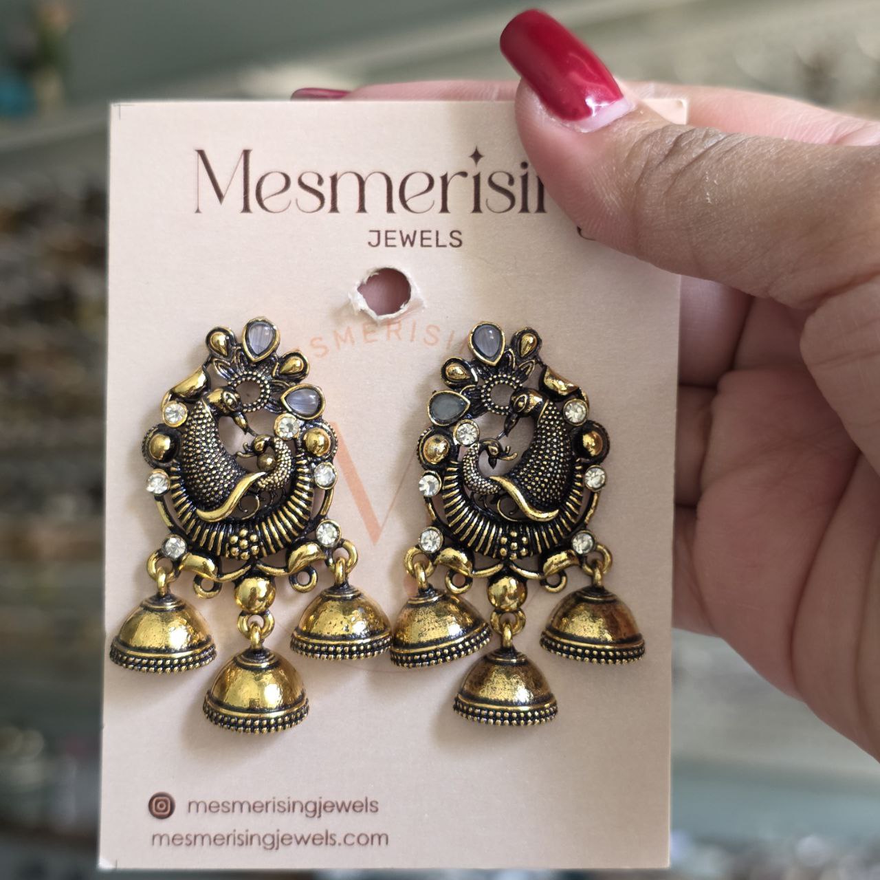 Rajmor Earrings
