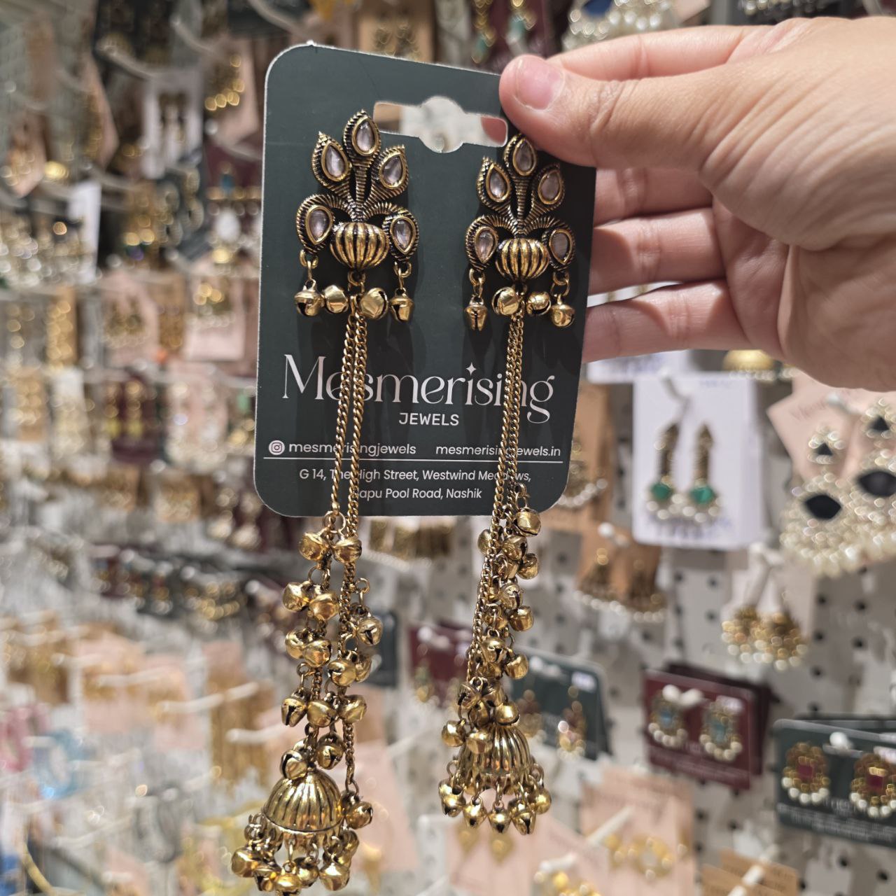 Nazaq Kashmiri Earrings