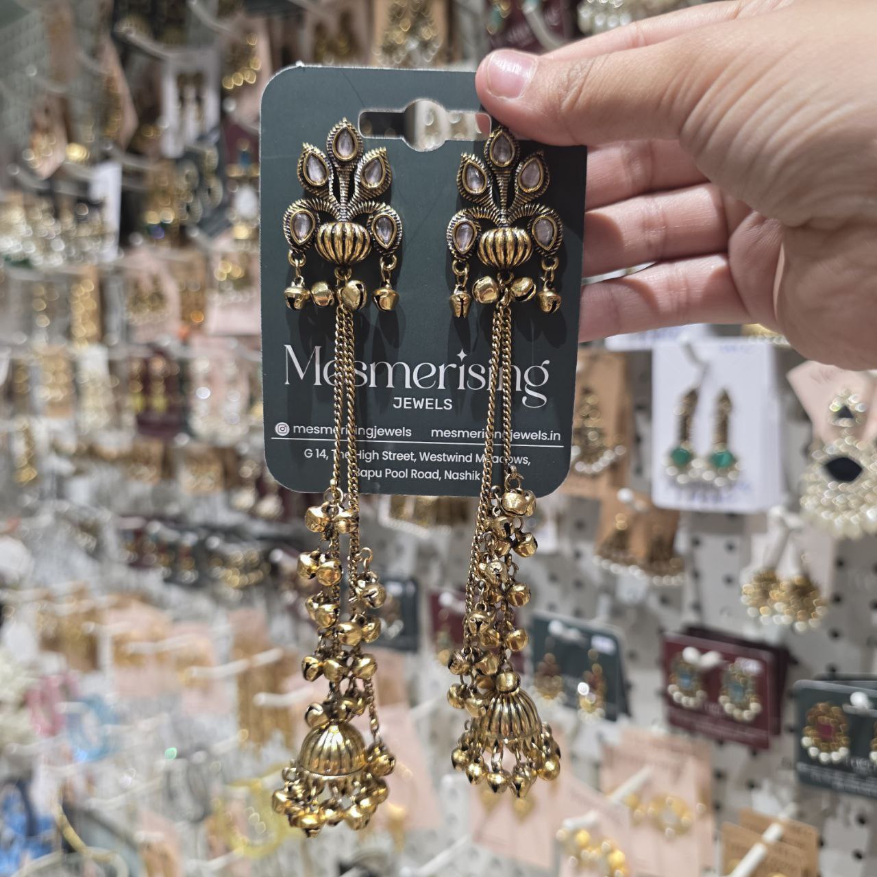 Nazaq Kashmiri Earrings