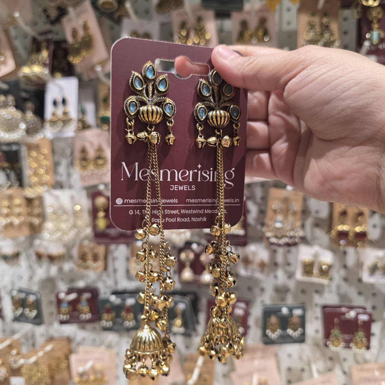 Nazaq Kashmiri Earrings