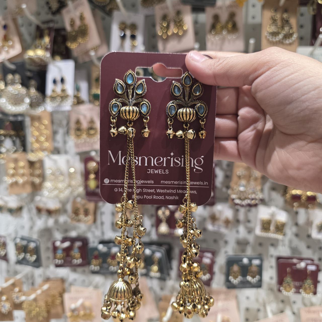Nazaq Kashmiri Earrings