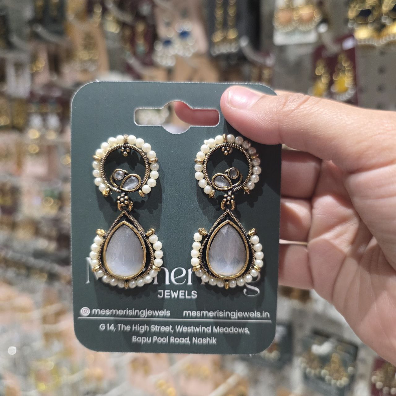 Leher Earrings