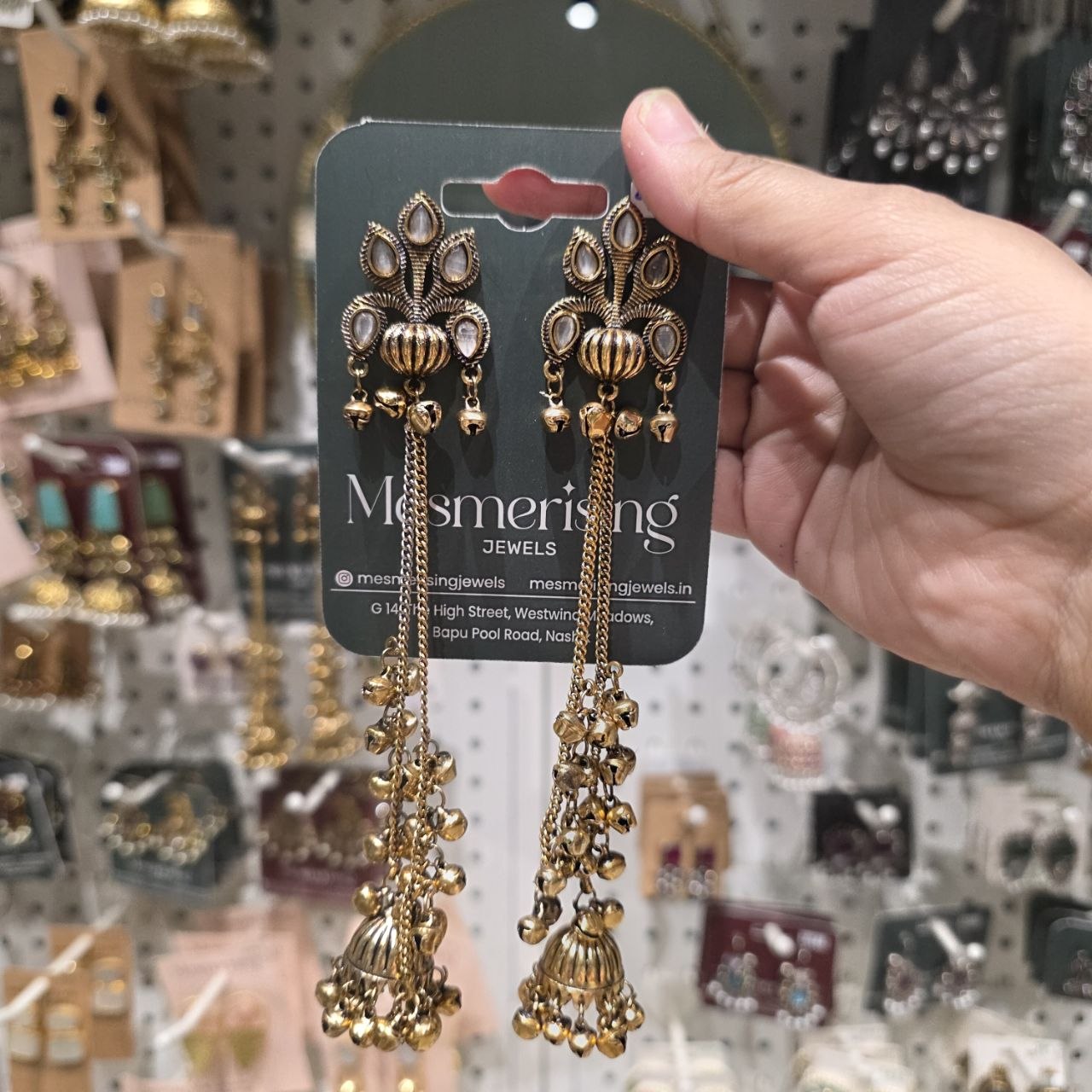 Nazaq Kashmiri Earrings
