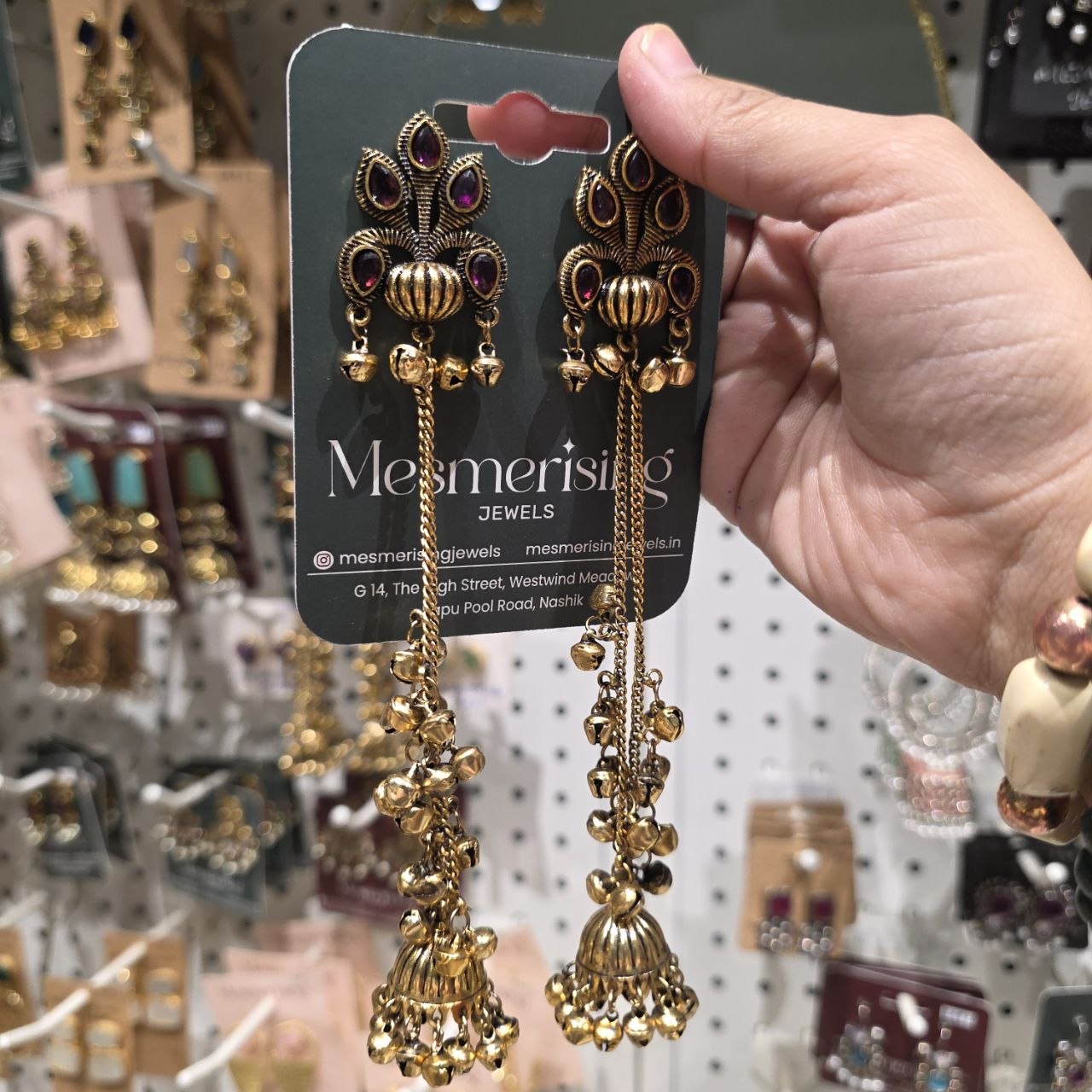 Nazaq Kashmiri Earrings