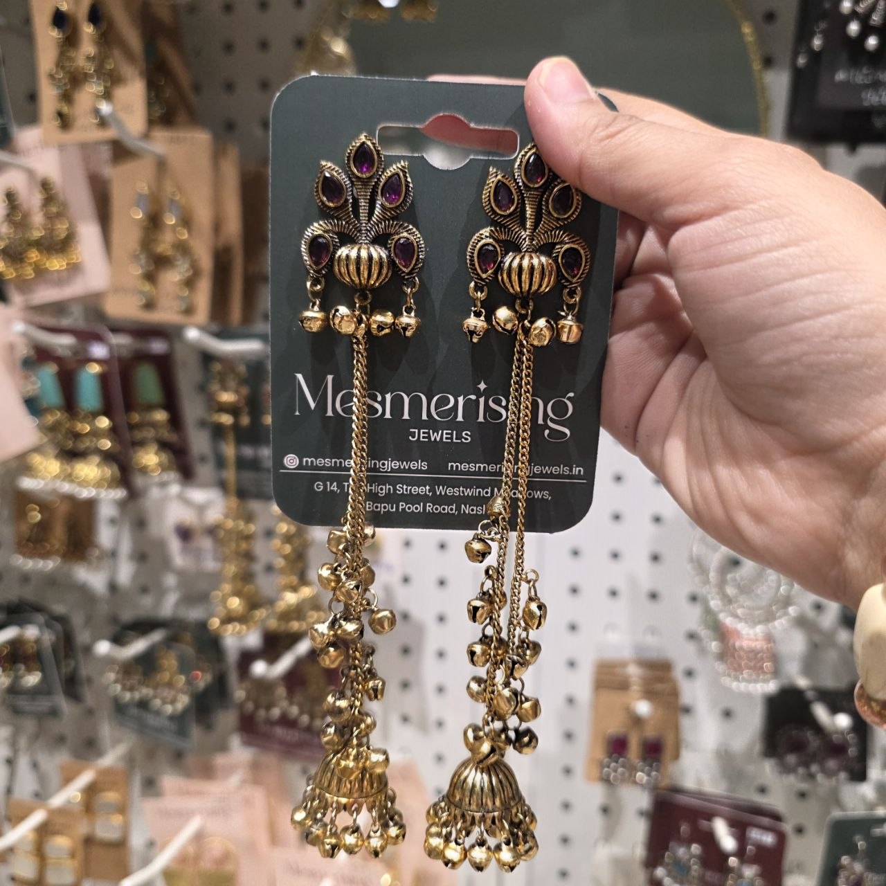 Nazaq Kashmiri Earrings