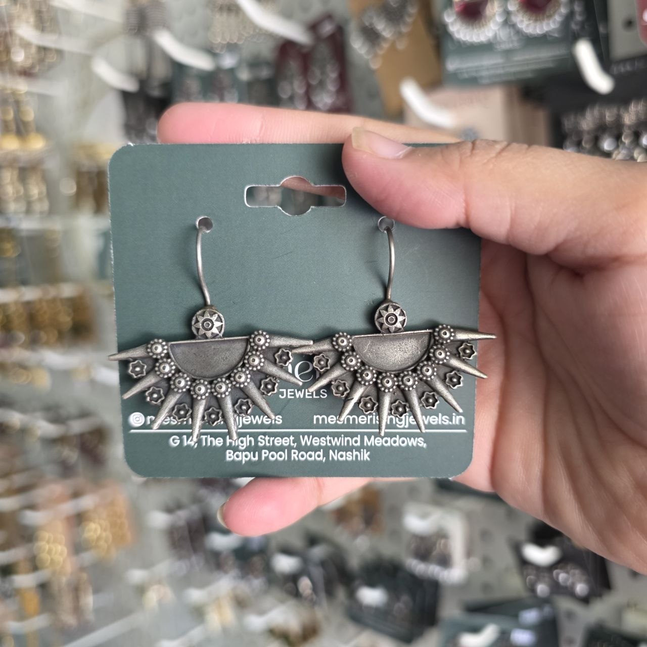 Kajra Earrings