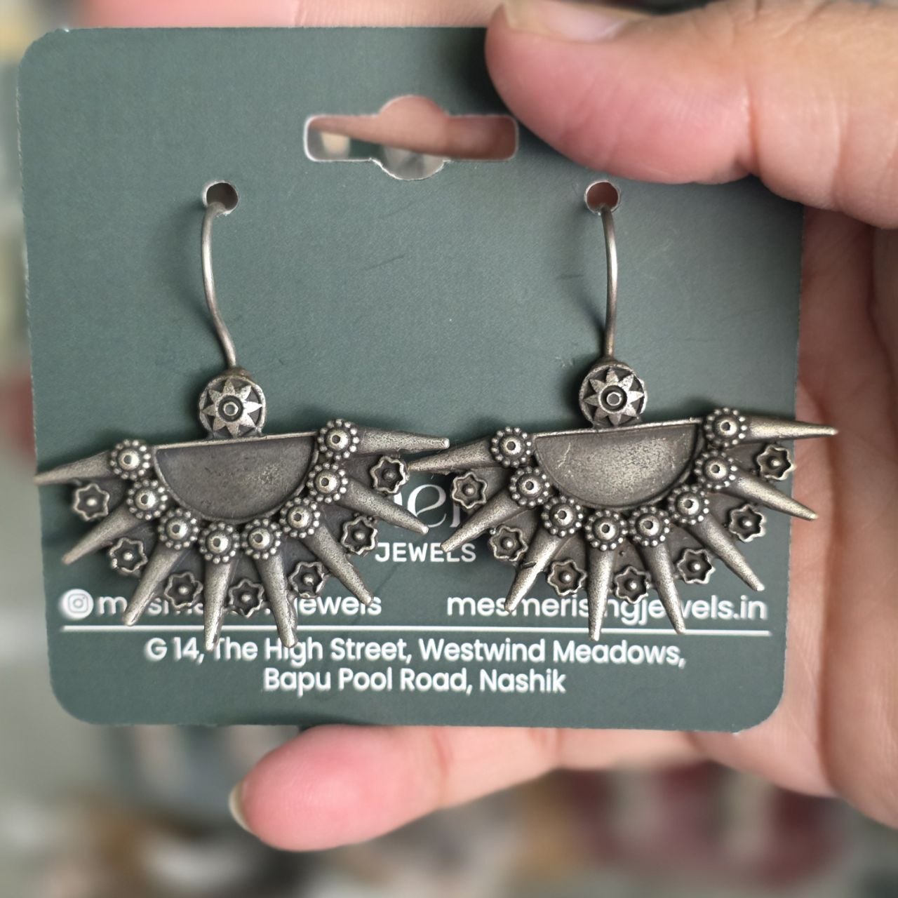 Kajra Earrings