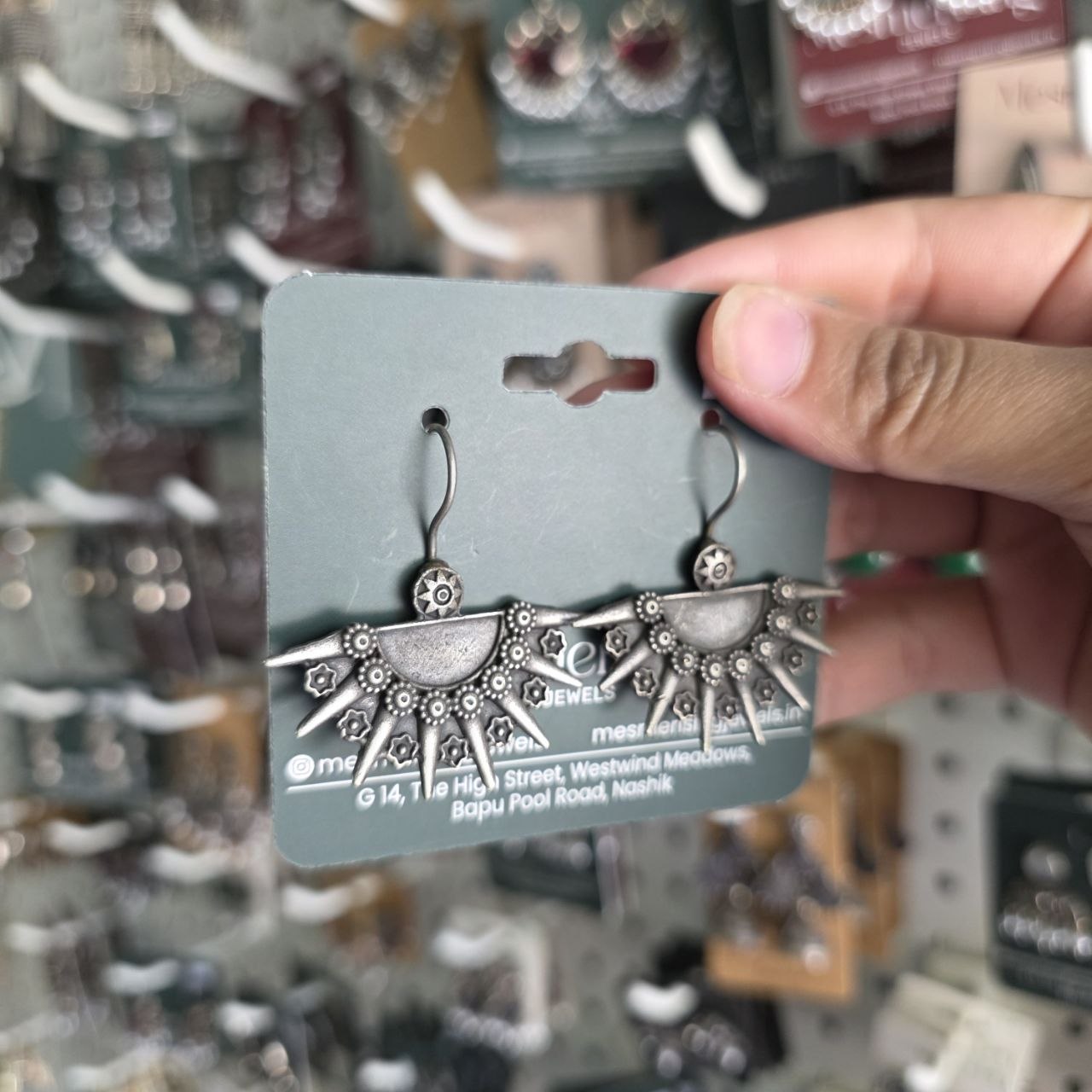 Kajra Earrings