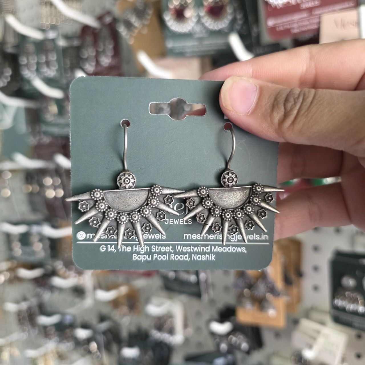 Kajra Earrings