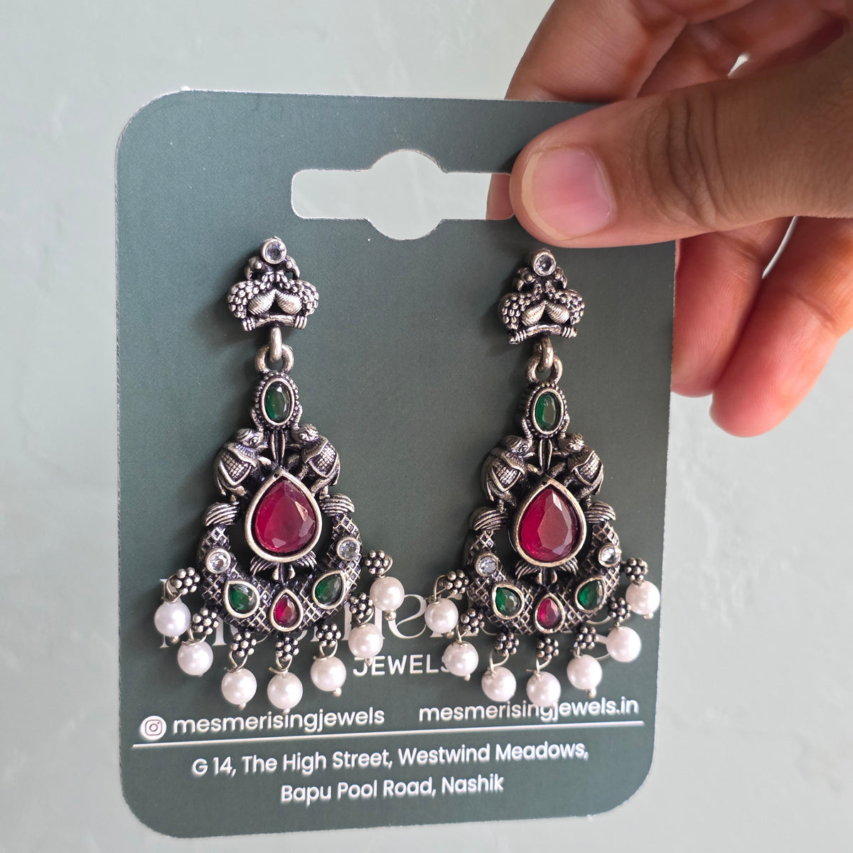 Kajra Earrings