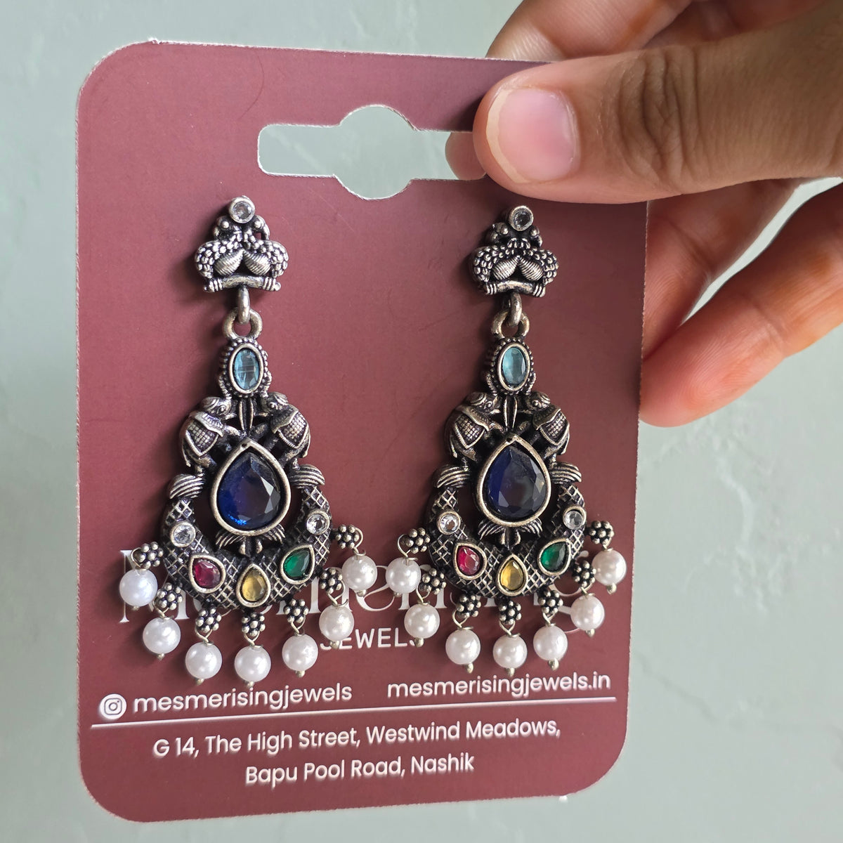 Kajra Earrings