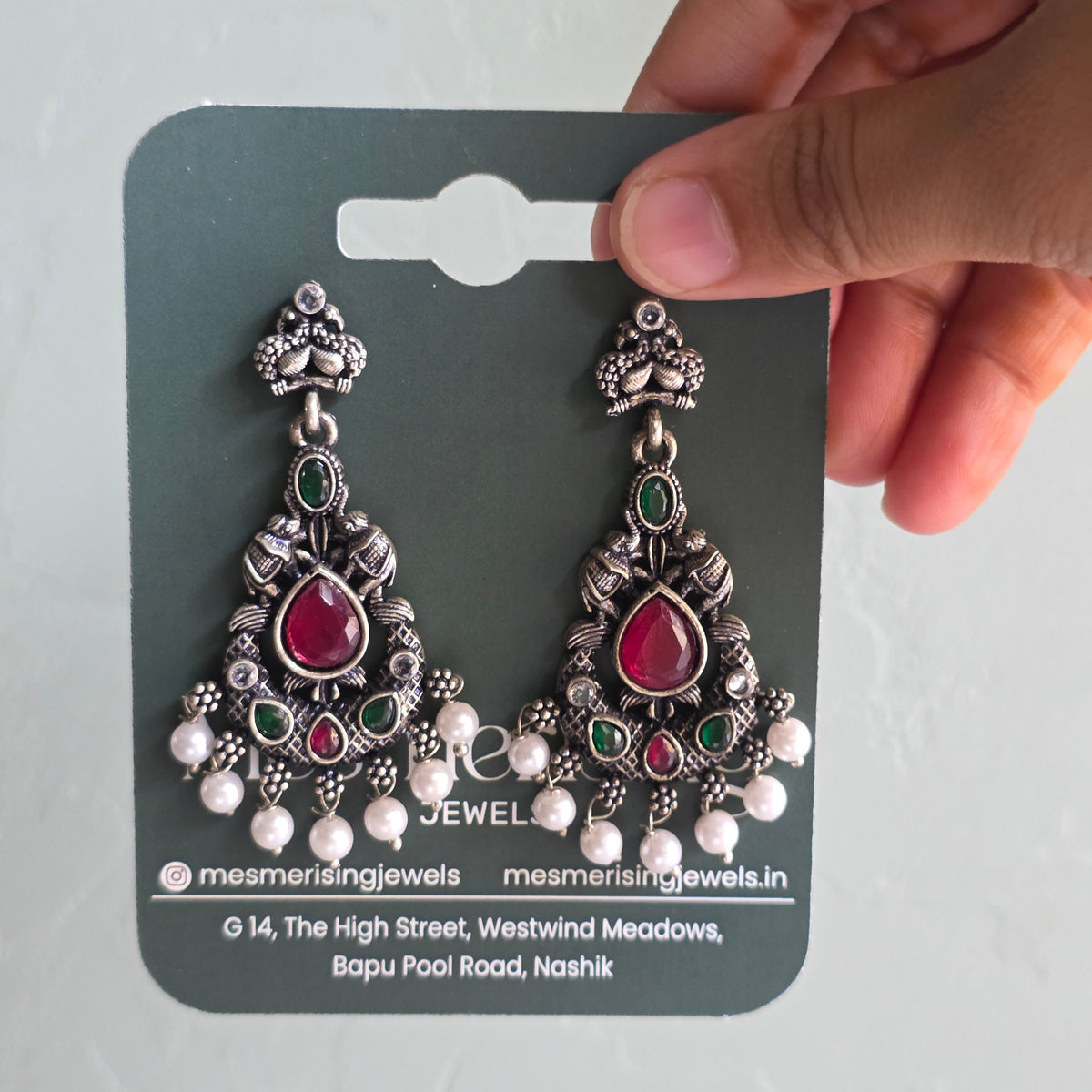 Kajra Earrings