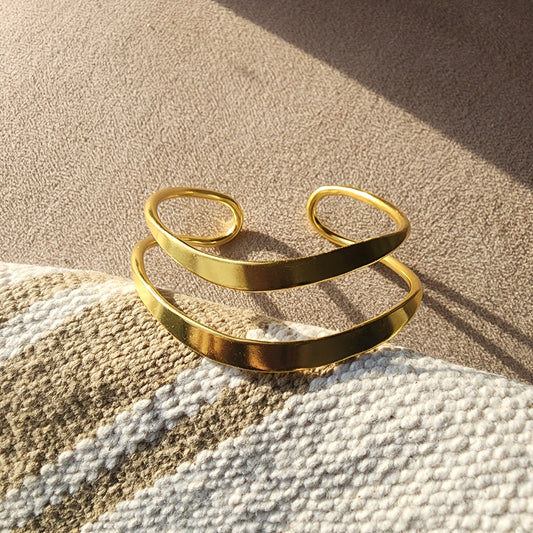 Adiva Brass Kada